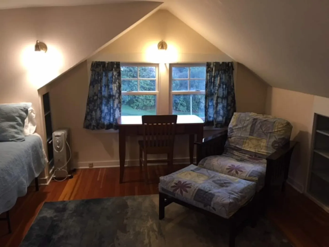 East Bedroom sitting area