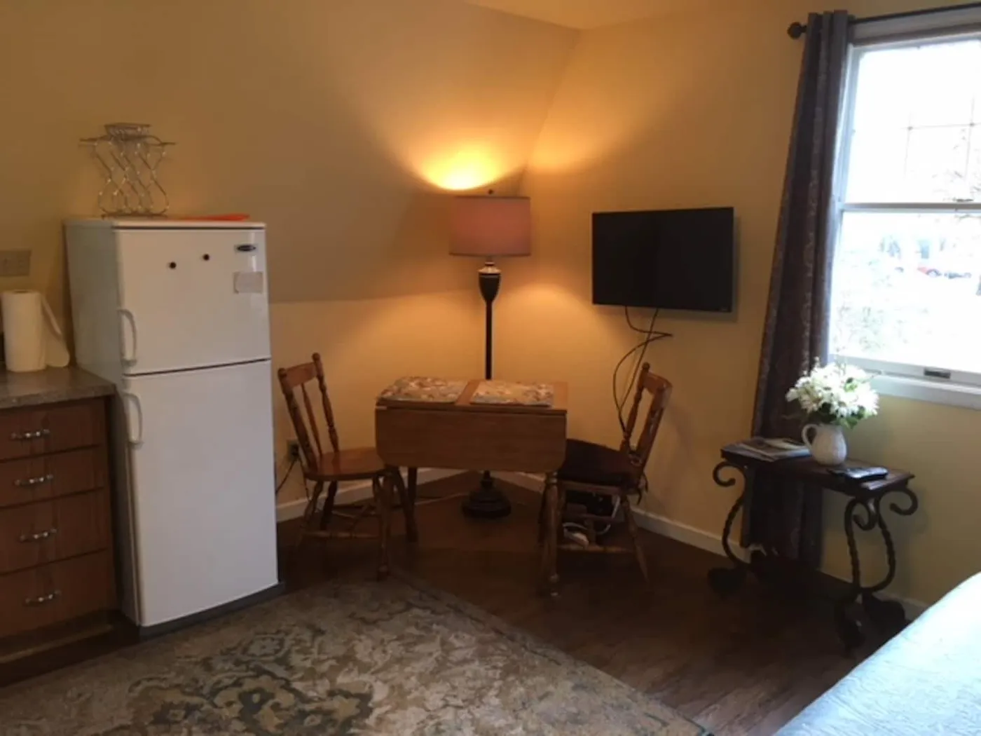 Studio living area